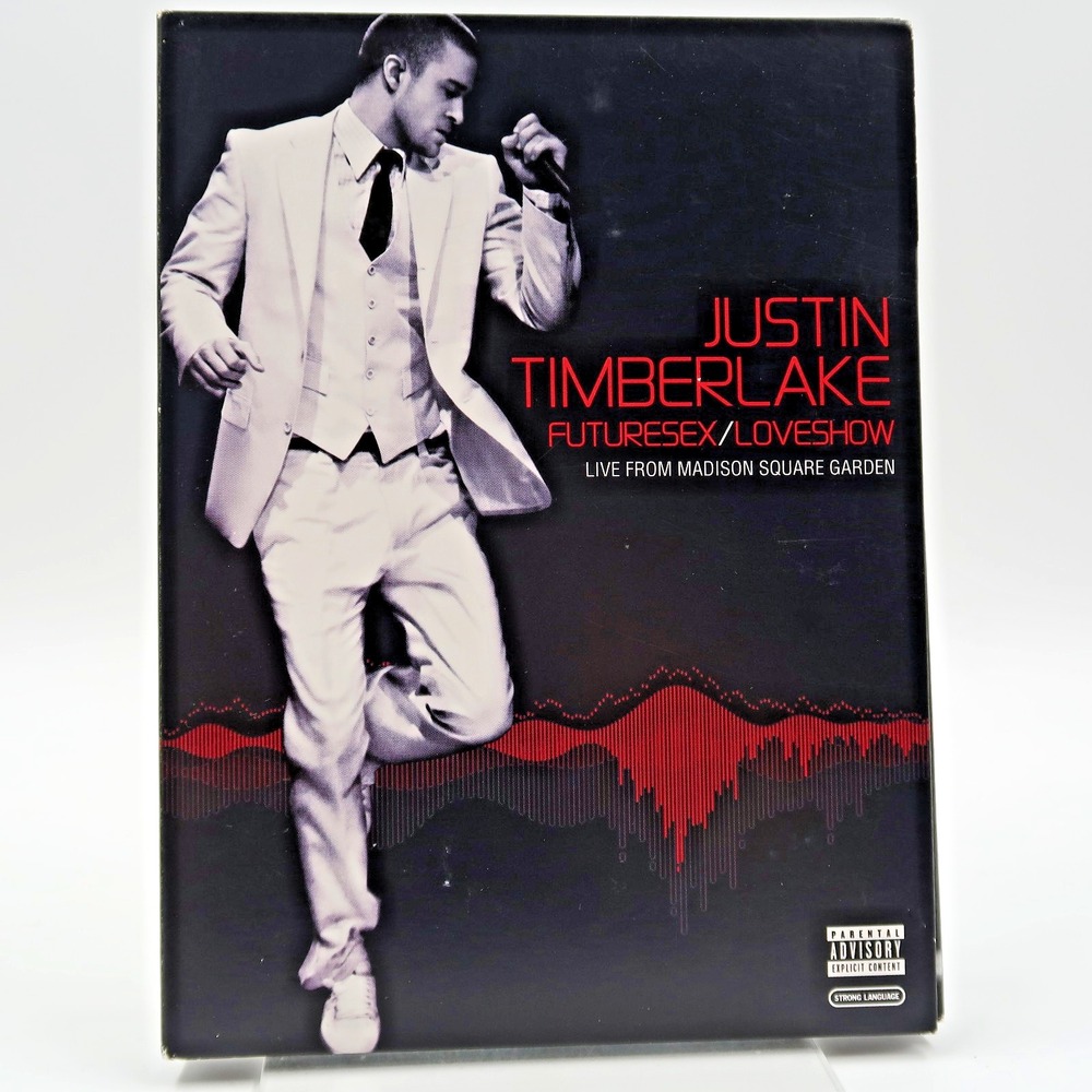 Justin Timberlake Futuresex Lovesounds Live Madison Square Garden DVD 2007 Pop